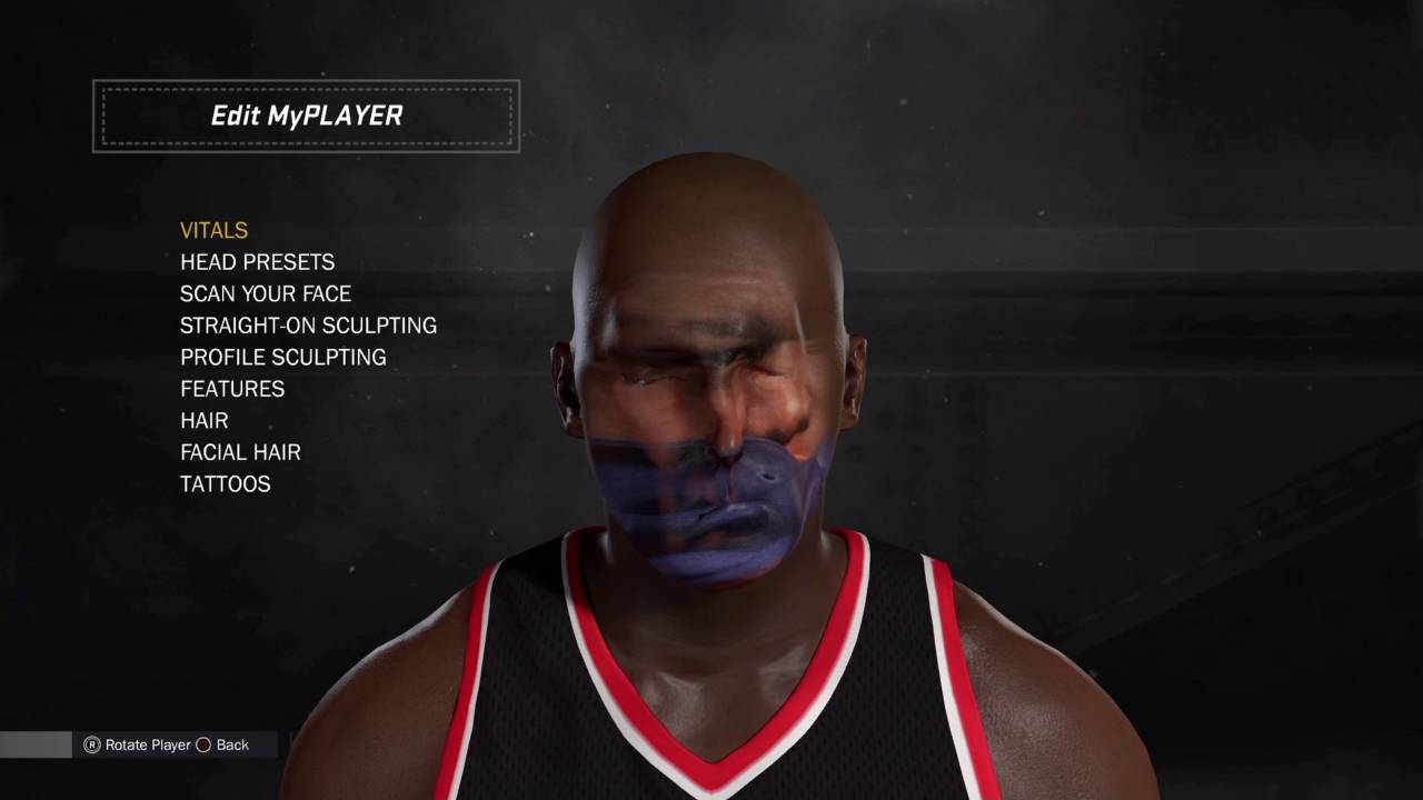NBA 2K17 FACE SCAN GLITCH - YouTube