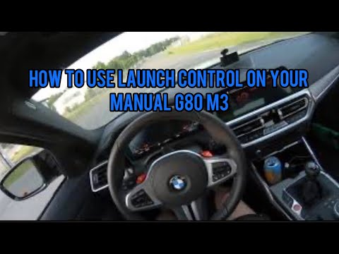 How to use Launch Control on your 2021 M3 manual transmission