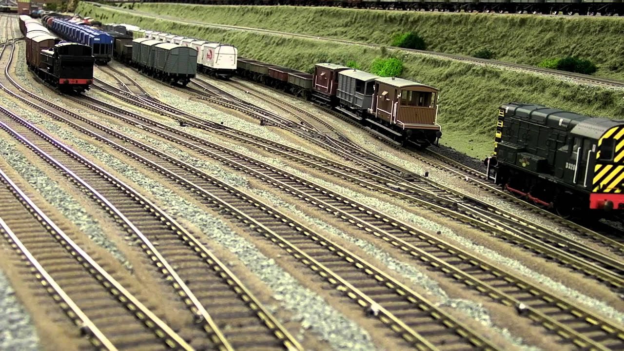 North East model railway - Marshalling Yard Part1 - YouTube