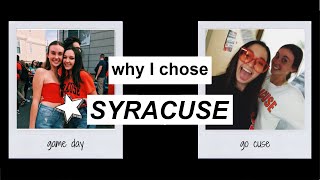 why I chose Syracuse University