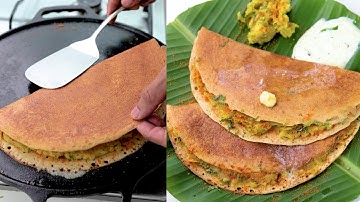 INSTANT BENNE DOSA | No Fermentation Soft & Crispy Dosa | Secret South Indian Breakfast Hack 