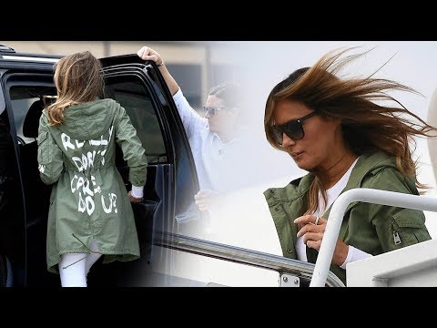 Video: Jaket Melania Trump Di Perbatasan