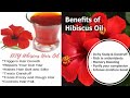 how to DIY homemade  infused  hibiscus oil for  extreme  hair growth and  brighten skin