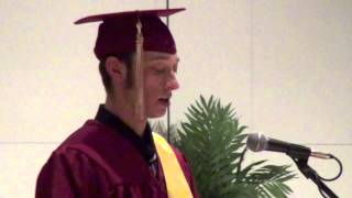 Oak Grove Lutheran School, 2013 Graduation, Bradley Conant, Valedictorian