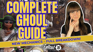 The Ultimate Ghoul Guide ☢️ Ghoul Perks, Mechanics & Builds Explained! Fallout 76