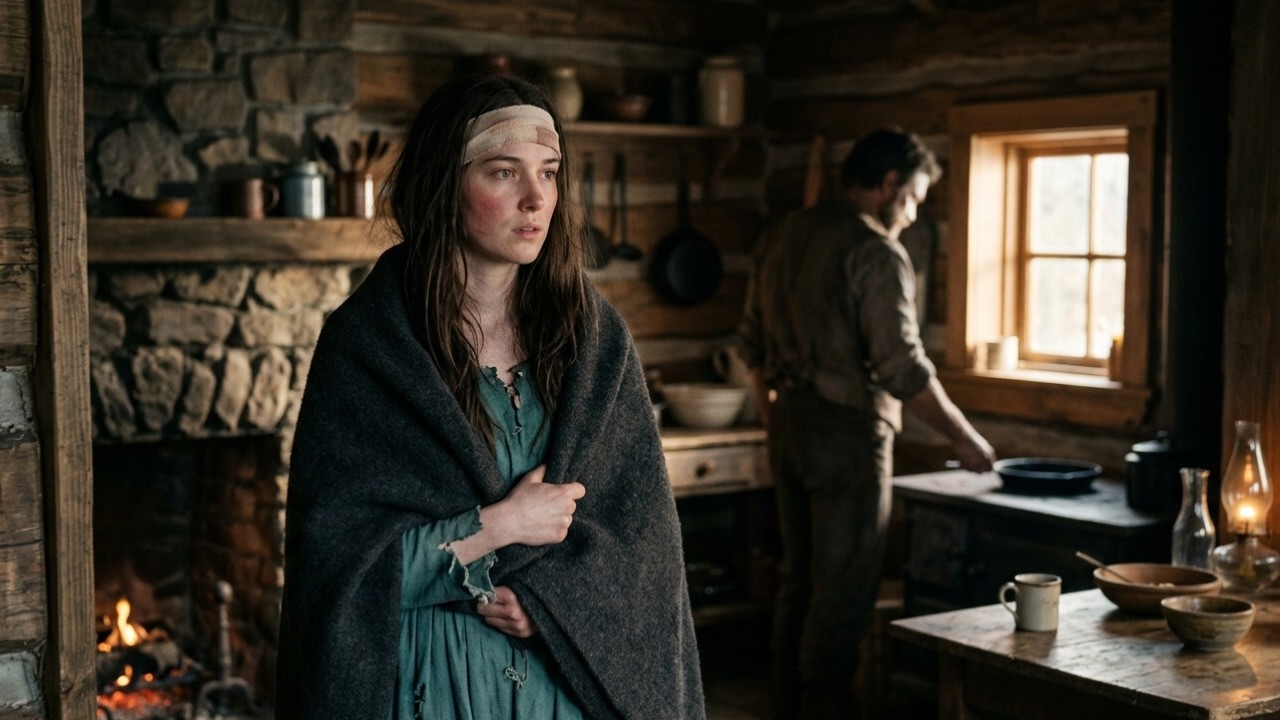 The Rancher Found a Woman Freezing in His Barn — By Morning, the Whole Town Wanted Her Gone