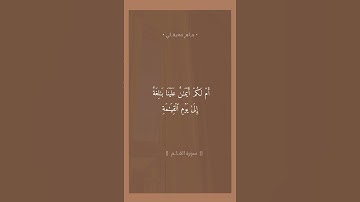 القـرآن الكـريـم #سورة_القلم
