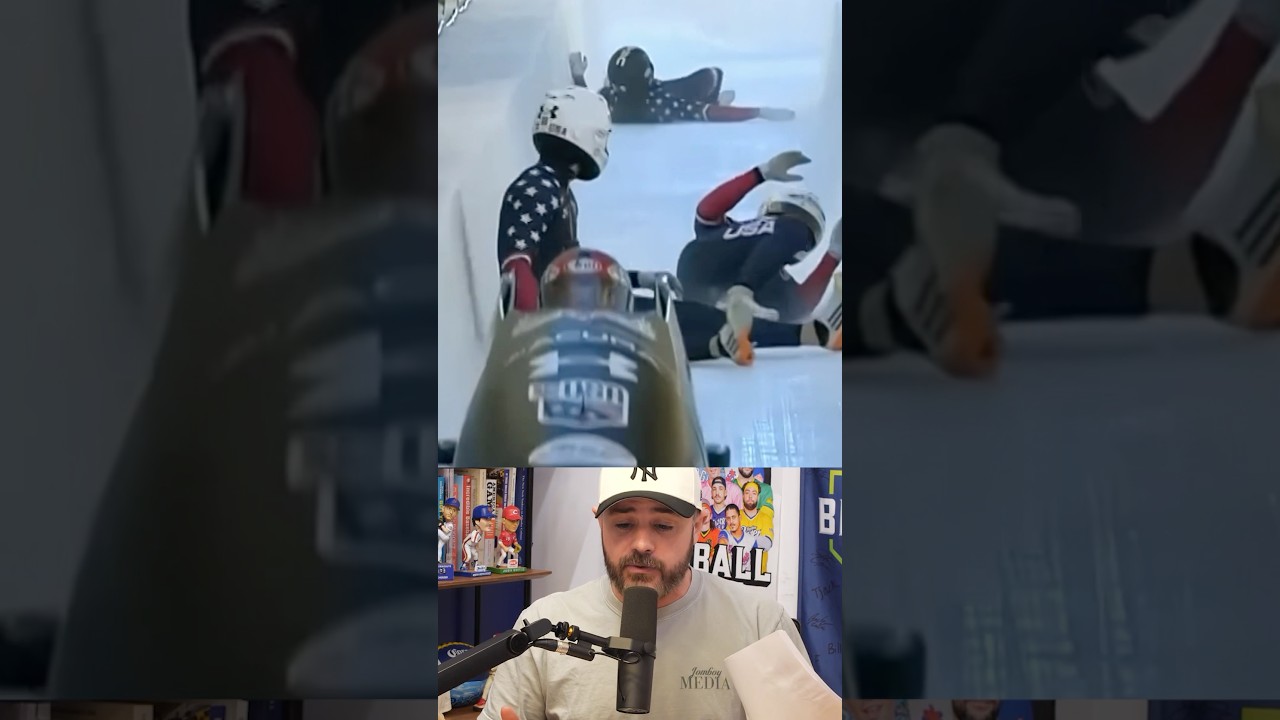 Bobsled team disqualified after wipeout