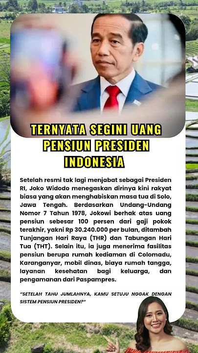Jokowi Kini Rakyat Biasa, Tapi Tetap Terima Rp 30 Juta per Bulan! 😮🇮🇩”
