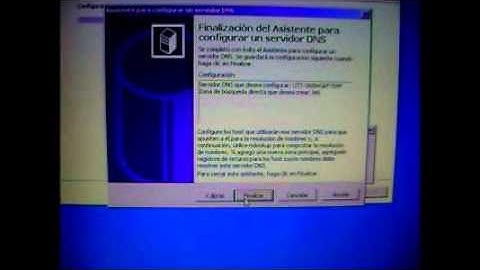 Instalacion Configurar  DNS windows server 2003