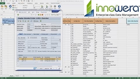 VA01 - Create Sales Order With Variant Configuration From Excel