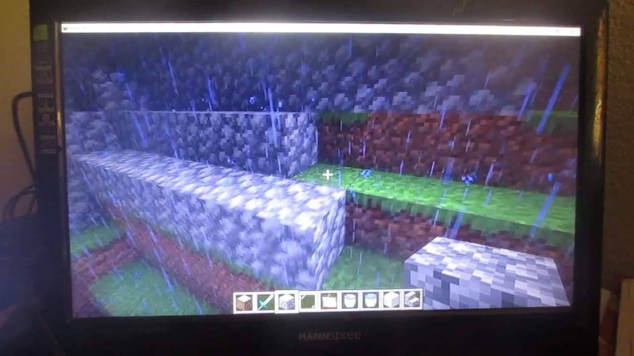 Minecraft:  Creative Mode:  Castle Landscaping 101.  Using Cobblestone To Fortify The Land.  :)