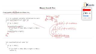 Count Leaf Nodes in a Binary Tree | Data Structure Using C