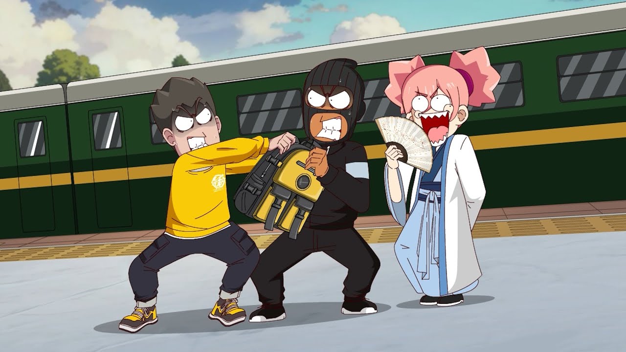A Bag-Snatching Scene Turns Out to Be a Showdown of Professional Skills ...