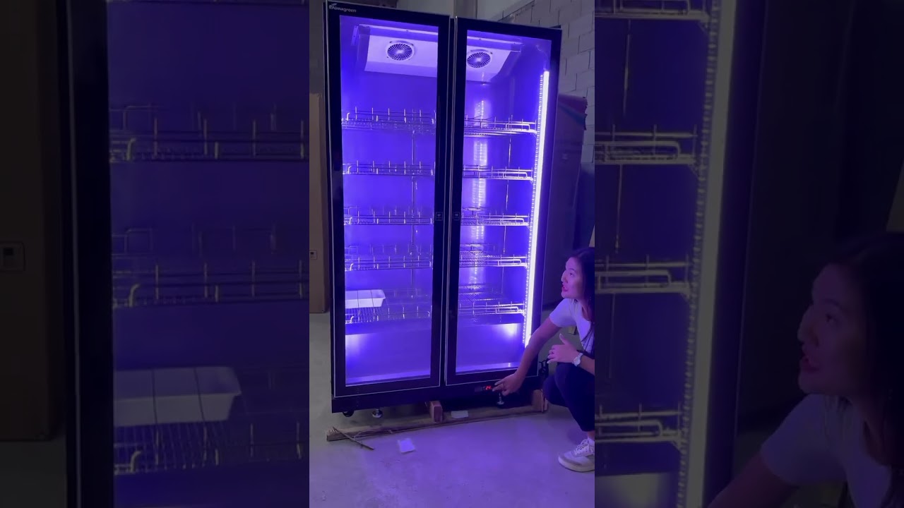 Витринный холодильник Almagreen LC 1100 no frost