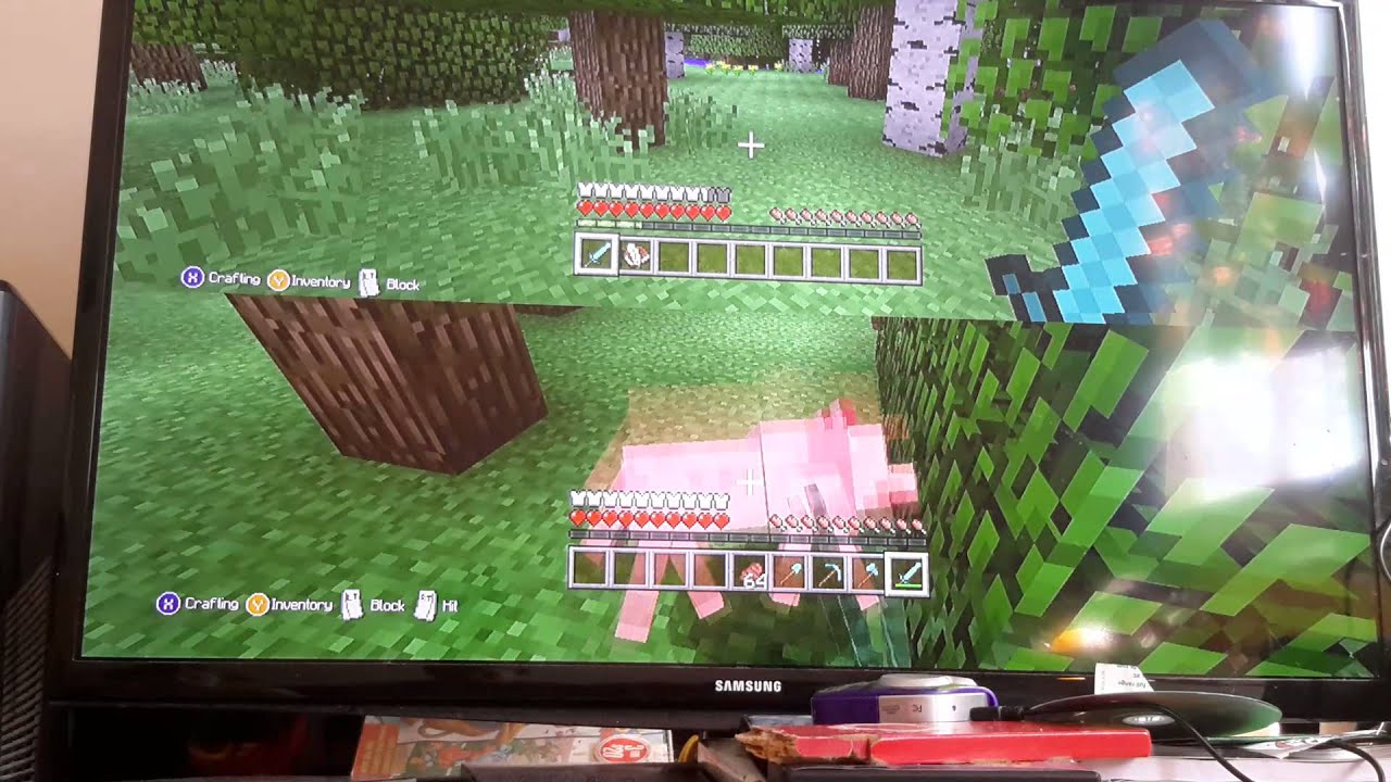 Lets play minecraft with my brother - YouTube