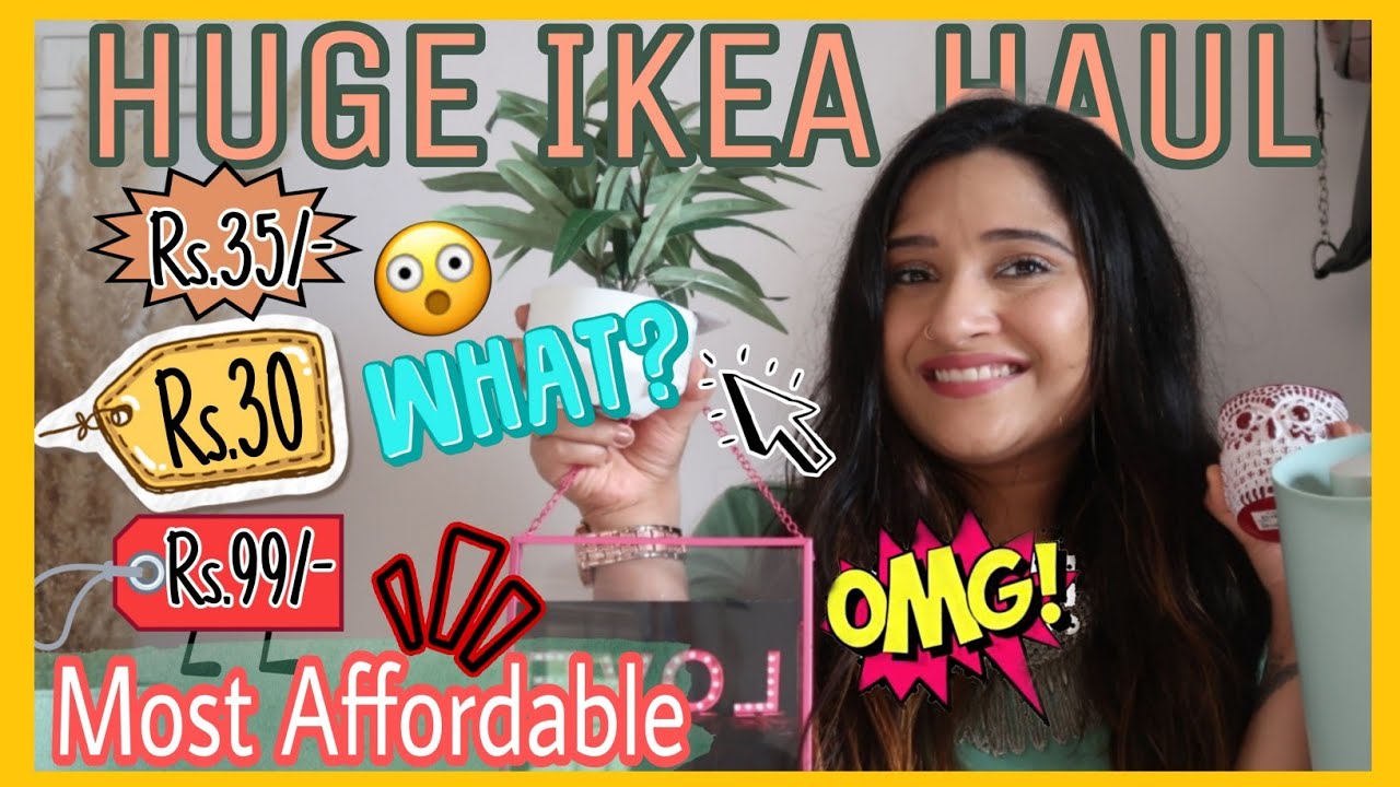 *Affordable* IKEA must haves HAUL 2022|RS.30😳RS.35😱HOME DECOR| Ikea best finds|Mohvanii