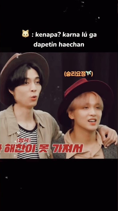 Haechan jadi rebutan member saat pembagian tim✌ #nct#nct127