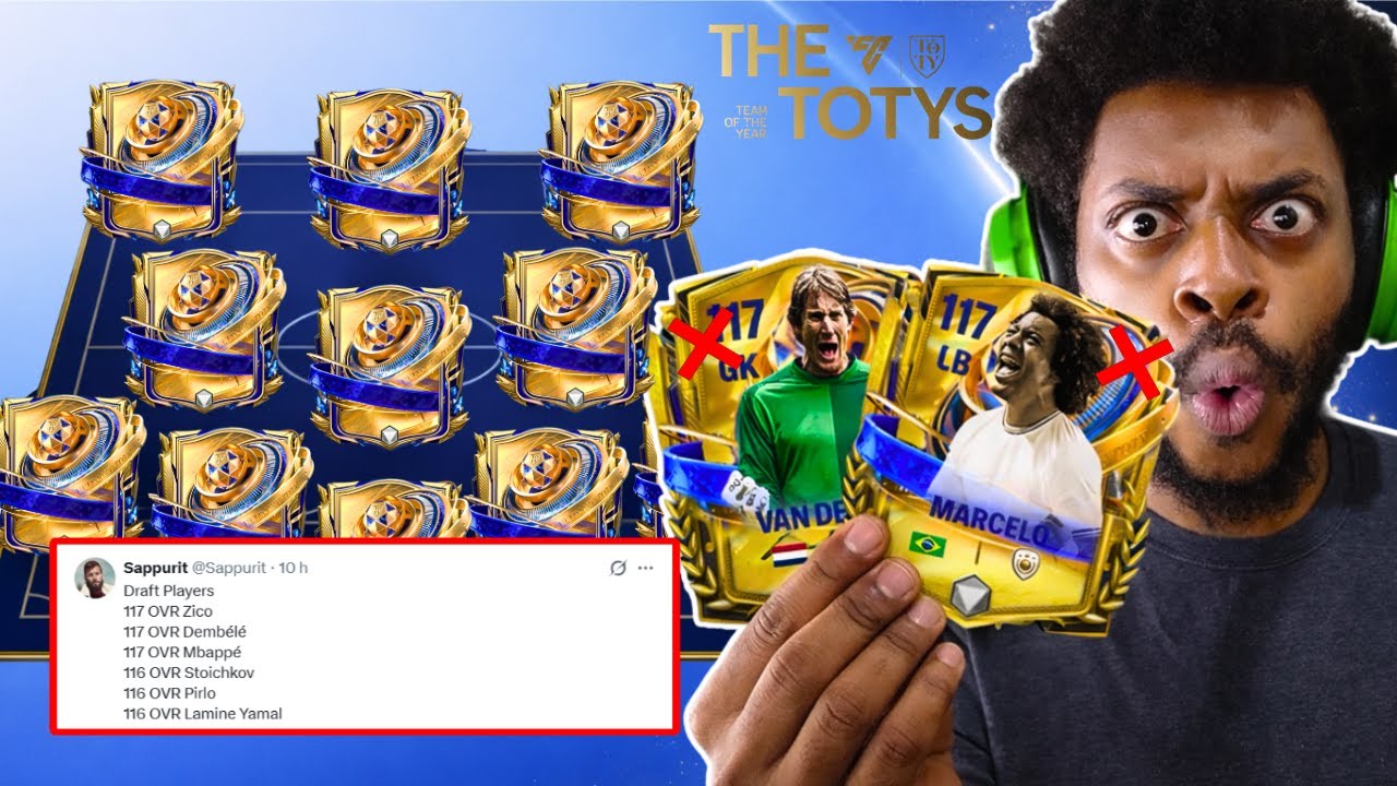 UTOTY VAZADO e ICONS VAZADOS! Draft, Evento Secundário e detalhes sobre o TOTY no FC Mobile