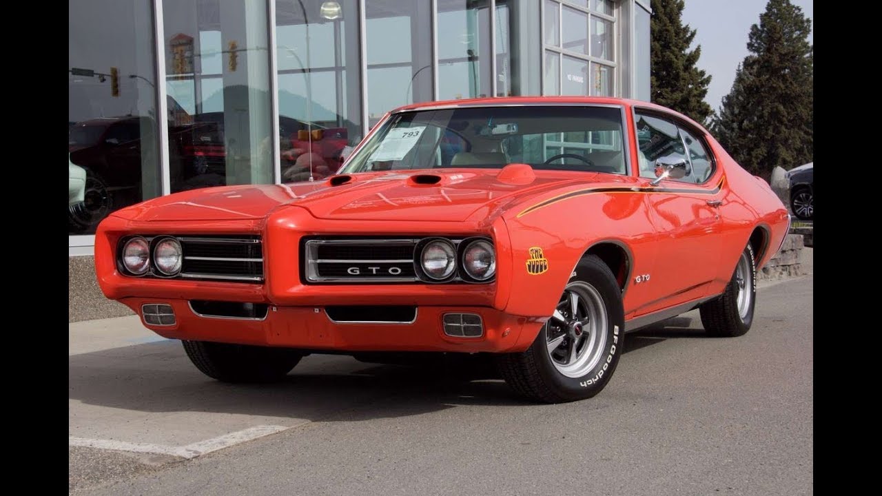 1969 Pontiac GTO Judge Ram Air III For Sale @ Zimmer Wheaton in Kamloops