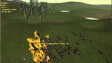 RTS Engine Test - First Implementation of Flying Units
