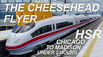 Chicago High Speed Rail to Madison 2 Hours Or Bust | The Cheesehead Flyer