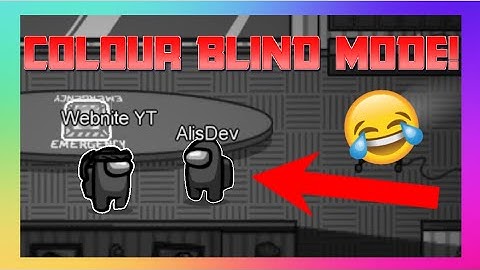 COLOUR BLIND MODE IN AMONG US (Very Difficult)
