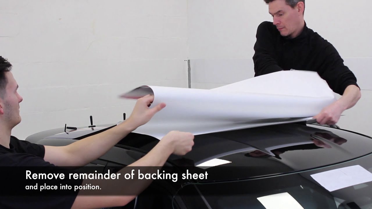 Nissan Juke Roof Graphics Fitting Instructions