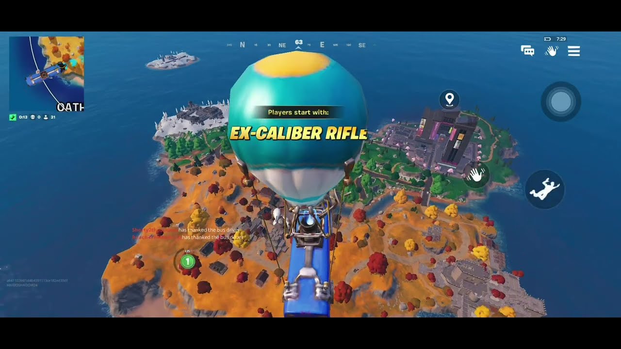 Playing Fortnite 😎for the very first Time 👌 on mobile