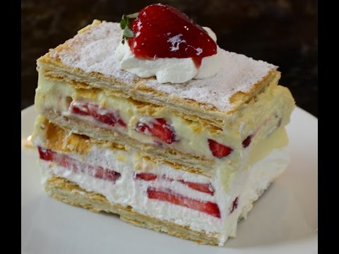 Strawberry Napoleon (Mille-feuille)