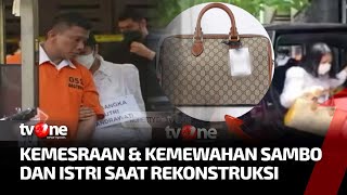 Gaya Putri Candrawathi Saat Rekonstruksi Pembunuhan Yosua Menyita Perhatian | Sidik Jari tvOne