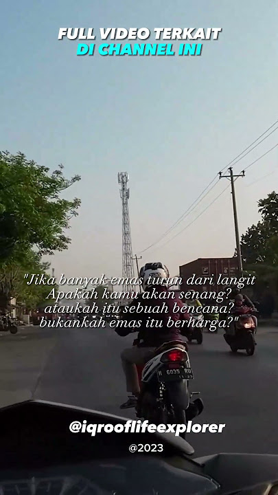 [ QUOTE ] Suasana Jalan Menuju Pelabuhan Tanjung Mas Semarang Pagi Hari!!! #vlog #djiaction2 #quotes