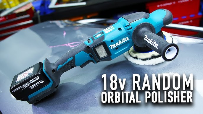 Makita 18V Random Orbit Polisher with Dual Action Review XOP02 - PTR