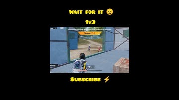 Quick 1v3 clutch in Bgmi #pubgmobile #bgmi #shorts