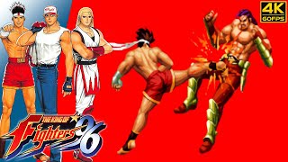 The King of Fighters '96 - Fatal Fury Team (Arcade / 1996) 4K 60FPS