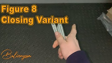 Flashy Figure 8 Closing Variant - Beginner Balisong Tutorial
