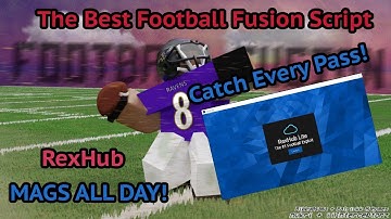 The Best Football Fusion Script (Catch Everything!) [RexHub]