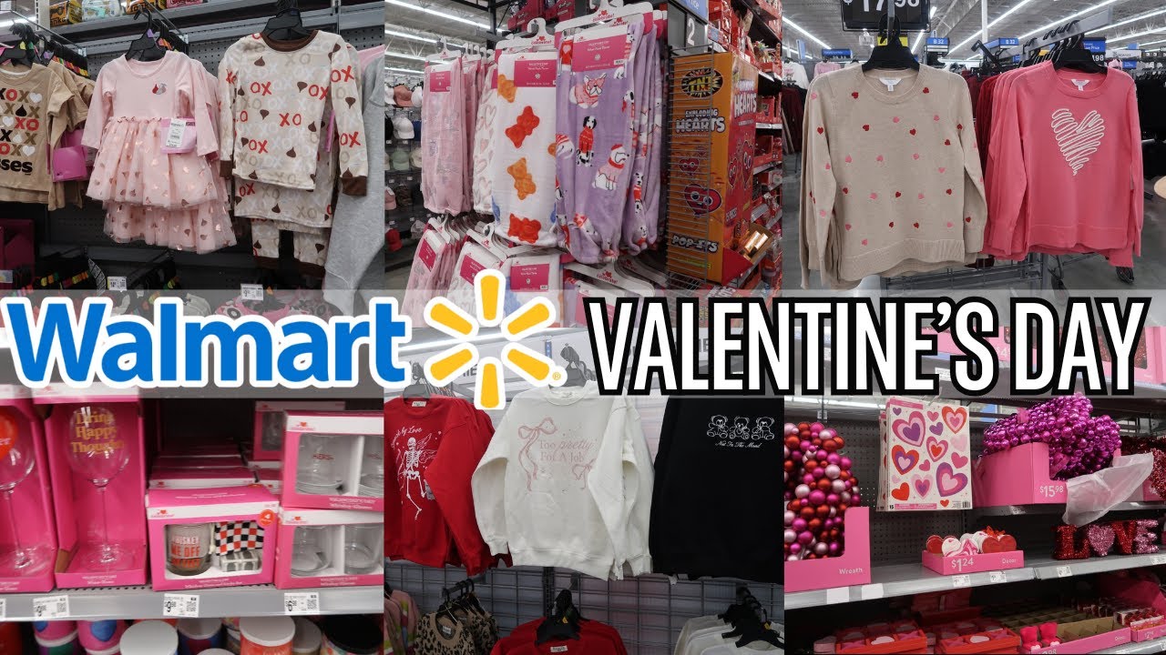 WALMART VALENTINE'S DAY SHOP WITH ME 2025