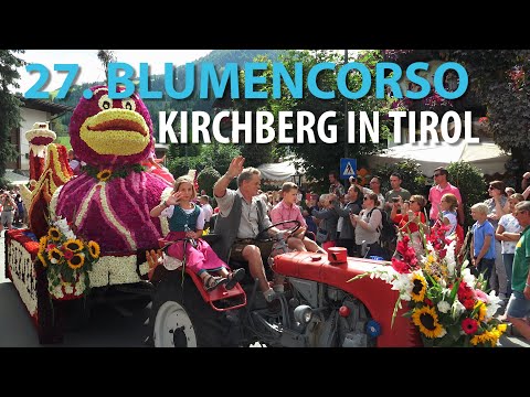 27. Blumencorso in Kirchberg in Tirol - 2019