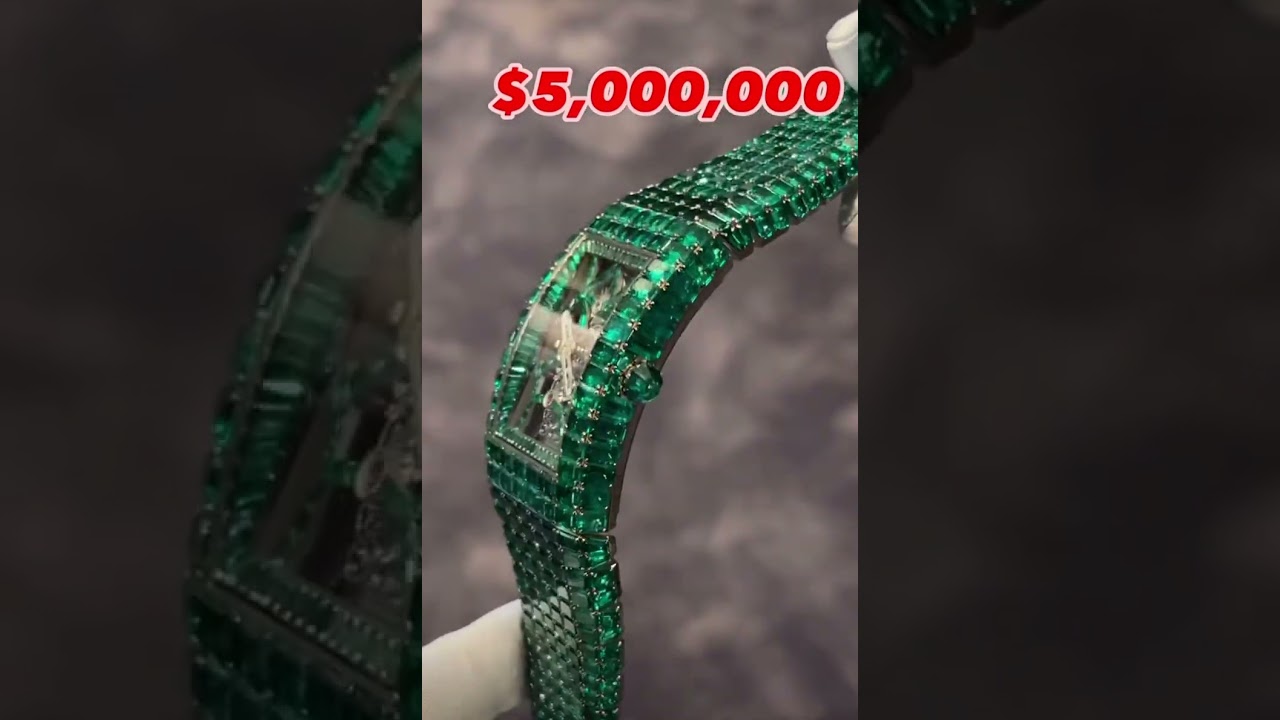 The Jacob&Co billionaire’s emerald watch😍🔥
