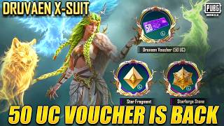 GOOD NEWS! 🔥PUBGM 40UC & 50UC VOUCHER IS BACK || DRUVAEN X-SUIT FREE EVENT. screenshot 3
