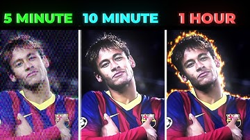 Editing Challenge - 5Minutes Vs 10Minutes Vs 1Hours