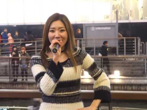 礪山佳那「Who I am」(オリジナル)、道頓堀、１７.０２.２５