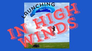 Paragliding - Episode 7 How to launch in high winds and ridge soaring.