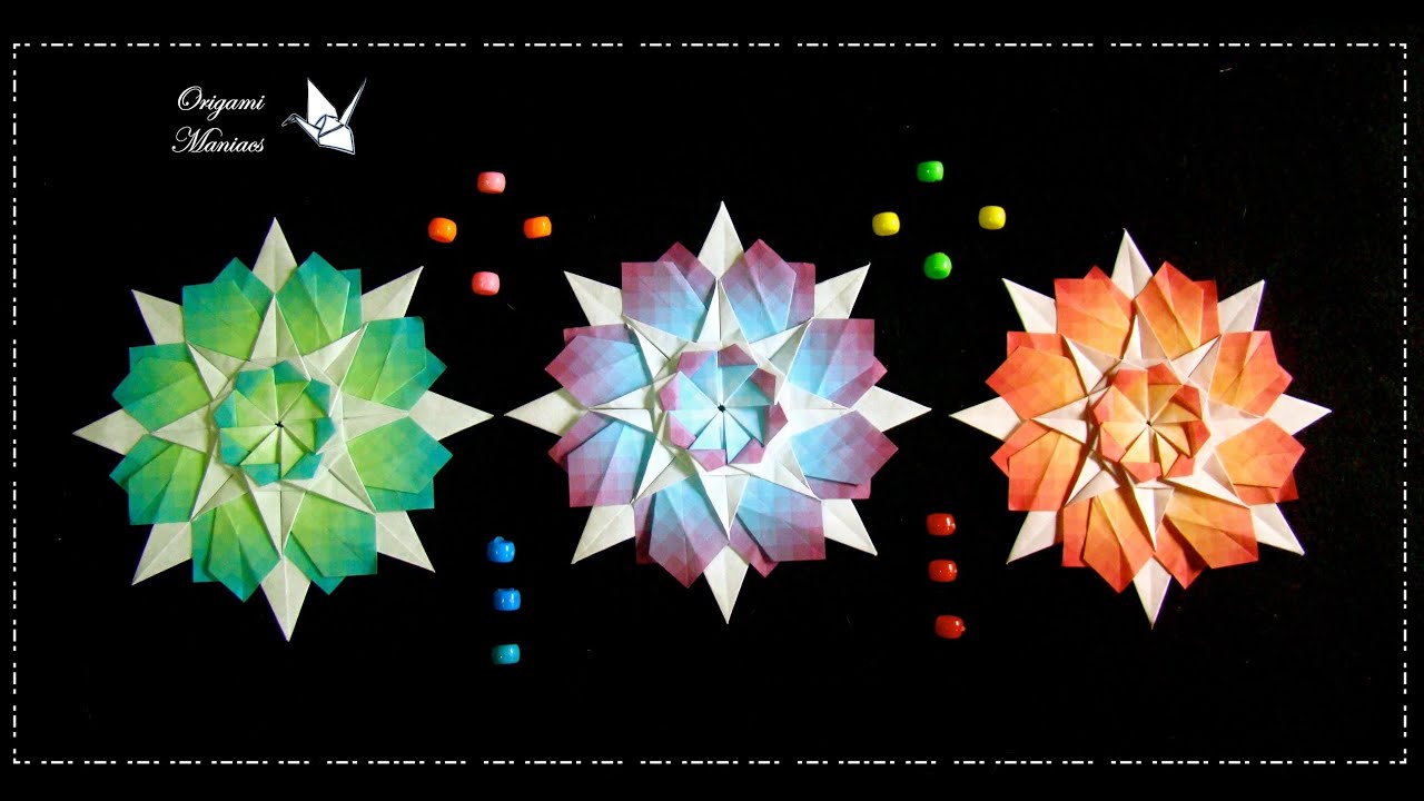 Origami Maniacs 216: Mandala Piratininga Designed by Falk Brito