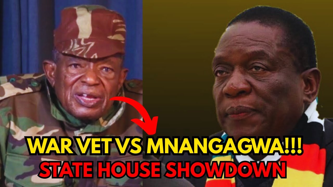 WAR VET STORMS STATE HOUSE: Armed Confrontation with Mnangagwa's Regime (FULL BREAKDOWN)