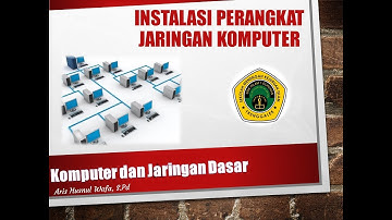 MATERI CARA INSTALASI JARINGAN KOMPUTER KELAS X SMK | KOMDAJAR