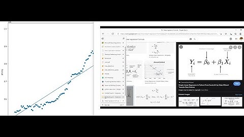 Simple Linear regression with Python (Numpy, pandas and Matplotlib