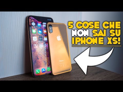 5 Cose che NON sai su iPHONE XS e XS Max!