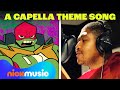 Rise Of The TMNT A Capella Theme Song and BTS In the Studio! 🐢 | Nick Music
